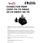 CONECTOR PERF CDPF-70-70 PRINC 25-70 DERIV 50-70 (CABO FLEX) INTELLI 62310