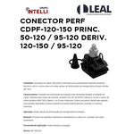 CONECTOR PERF CDPF-120-150 PRINC.50-120 / 95-120 DERIV.120-150 / 95-120 (CABO FLEX) INTELLI 64335