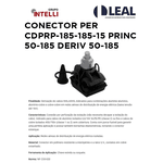 CONECTOR PER CDPRP-185-185-15 PRINC 50-185 DERIV 50-185 (CABO PROTEGIDO) INTELLI 86756