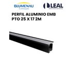 PERFIL ALUMÍNIO EMBUTIDO PRETO 25 X 17 2M BLUMENAU