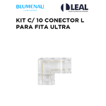 KIT C/ 10 CONECTOR L PARA FITA ULTRA BLUMENAU 15513099