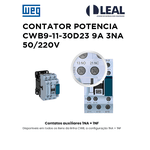 CONTATOR CWB9 9A 220V WEG