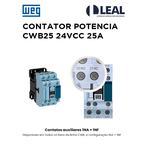 CONTATOR CWB25 24VCC 25A WEG