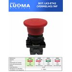 BOTÃO COGUMELO BATE-TRAVA LK-2-ET42 VM 1NF LUKMA
