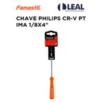 CHAVE PHILIPS CR-V PT IMA 1/8X4" FOXLUX 46.53