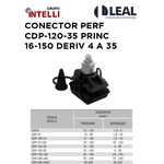CONECTOR PERF CDP-120-35 PRINC 16-150 DERIV 4-35 INTELLI 10321