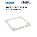 ANEL C/ REG 4X4 P/ PISO CROMADO TRAMONTINA
