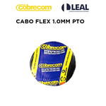 CABO FLEX 1.0MM PRETO COBRECOM 