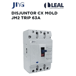 DISJUNTOR CAIXA MOLDADA JM2 TRIPOLAR 63A JNG 