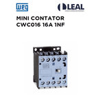 MINI CONTATOR CWC016 16A 1NF WEG 