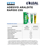 ADESIVO ARALDITE RAPIDO 23G TEKBOND 69957366204