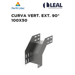 CURVA VERTICAL EXTERNA 90° 100X50 