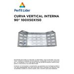 CURVA VERTICAL INTERNA 90° 100X50 