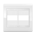 PLACA 4X4 6 MOD BCO ALTO BRILHO REFINATTO PREMIUM