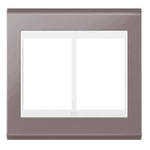 PLACA 4X4 6 MOD BCO/CHAMPANHE CONCEPT REFINATTO
