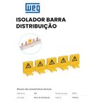 ISOLADOR BARRAMENTO PENTE WEG
