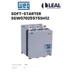 SOFT STARTER 255A TENSAO OP. 220-575V TENSAO AL 110-130V