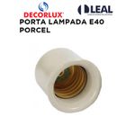 PORTA LAMPADA E40 PORCEL DECORLUX 