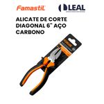ALICATE DE CORTE DIAGONAL 6" AÇO CARBONO FOXLUX 