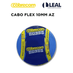 CABO FLEX 10MM AZUL COBRECOM 