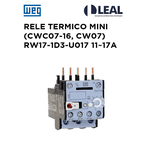 RELE TERMICO MINI (CWC07-16, CW07) RW17-1D3-U017 11~17A WEG