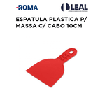 ESPATULA PLASTICA P/ MASSA C/ CABO 10CM ROMA