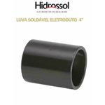 LUVA PVC SOLD ELETRODUTO PRETO 4