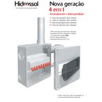 CAIXA PASS PVC C/ TRILHO BCO 20X20 4 EM 1 