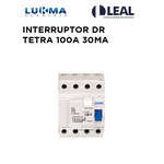 INTERRUPTOR DR TETRA 100A 30MA LUKMA
