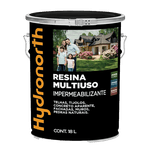 RESINA MULT. SOLVENTE INCOLOR BRILHANTE 18L HYDRONORTH