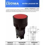 BOTÃO MONOBLOCO PULSANTE LK-EA142 VM 