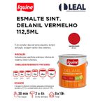 Tinta Esmalte Brilhante Delanil Vermelho 112,5ml - IQUINE