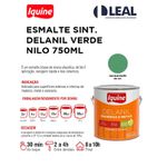 Tinta Esmalte Brilhante Delanil Madeiras e Metais 750ml Verde Nilo IQUINE