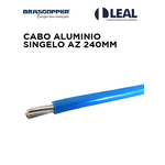 CABO ALUMINIO SINGELO AZ 240MM