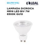 LAMPADA DICROICA MR16 LED BIV 7W 6500K GU10 BLUMENAU