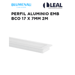 PERFIL ALUMINIO EMB BCO 24 X 7MM 2M BLUMENAU 