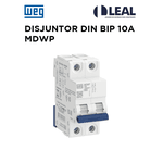DISJUNTOR DIN BIP 10A MDWP WEG