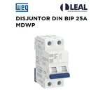 DISJUNTOR DIN BIP 25A MDWP WEG