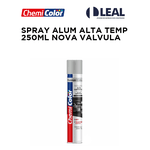 SPRAY ALUM ALTA TEMP 250ML NOVA VALVULA CHEMICOLOR