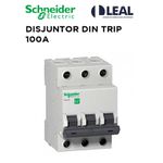 DISJUNTOR DIN TRIPOLAR 100A EASY9 