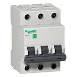 DISJUNTOR DIN TRIPOLAR 125A EASY9 