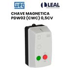 CHAVE MAGNETICA PDW02 (CWC) 0,5CV WEG 