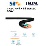 CABO PP 5 X 1.5 SILFLEX 500V 