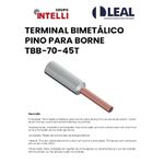 TERMINAL BIMETÁLICO PINO PARA BORNE TBB-70-45 INTELLI 