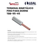TERMINAL BIMETÁLICO PINO PARA BORNE TBB-95-45 INTELLI 