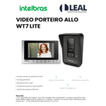 VIDEO PORTEIRO ALLO WT7 LITE INTELBRAS 