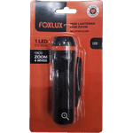LANTERNA LED C/ ZOOM 3 PILHA AAA FOXLUX 
