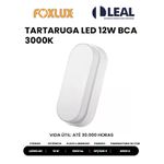 LUMINÁRIA TARTARUGA LED 12W BRANCA 3000K FOXLUX 
