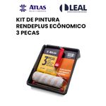 KIT DE PINTURA RENDEPLUS ECÔNOMICO 3 PEÇAS 