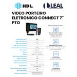 PORTEIRO ELETRÔNICO COM VIDEO CONNECT 7